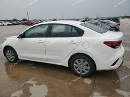 KIA RIO LX 2023 white  gas 3KPA24ADXPE616135 photo #3