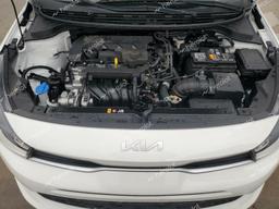 KIA RIO LX 2023 white  gas 3KPA24ADXPE616135 photo #4