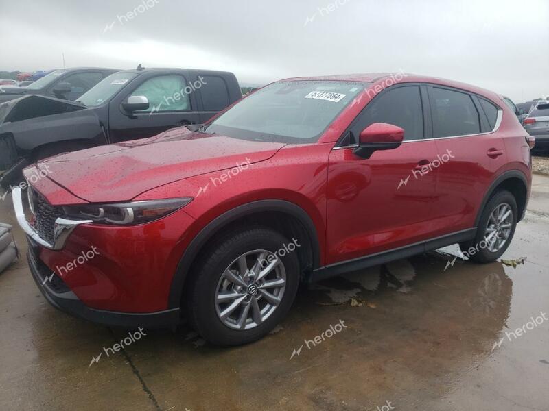 MAZDA CX-5 2022 burgundy  gas JM3KFBAM0N0623279 photo #1