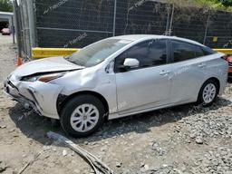 TOYOTA PRIUS NIGH 2022 silver  hybrid engine JTDKAMFU7N3161944 photo #2