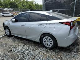 TOYOTA PRIUS NIGH 2022 silver  hybrid engine JTDKAMFU7N3161944 photo #3