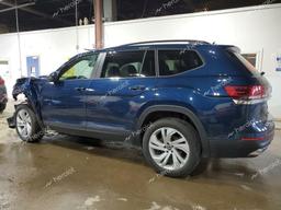 VOLKSWAGEN ATLAS SE 2022 blue  gas 1V2HR2CA5NC551764 photo #3