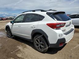 SUBARU CROSSTREK 2023 white  gas JF2GTHSC1PH232969 photo #3