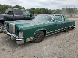 LINCOLN CONTINENTA 1977 green   7Y81A907536 photo #2