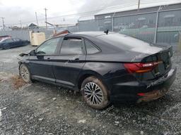 VOLKSWAGEN JETTA SEL 2019 black  gas 3VWE57BU7KM167193 photo #3