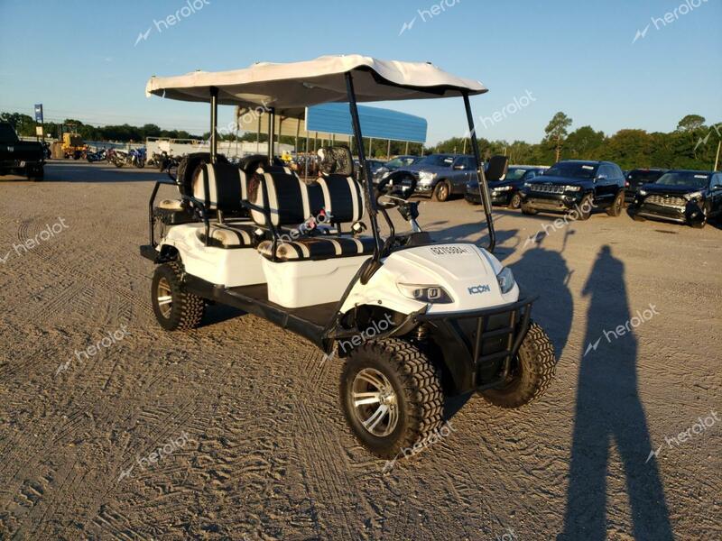 GOLF CART 2019 white   1Z96L4CA1KT551158 photo #1