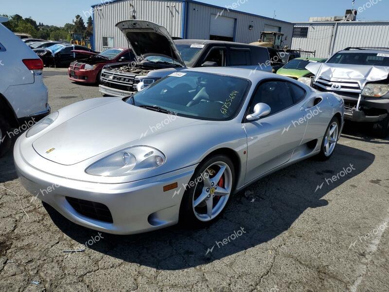 FERRARI 360 MODENA 2000 silver  gas ZFFYU51A5Y0121700 photo #1