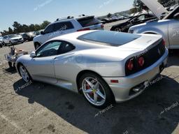 FERRARI 360 MODENA 2000 silver  gas ZFFYU51A5Y0121700 photo #3