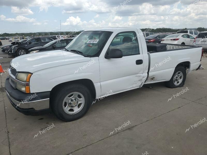 CHEVROLET SILVERADO 2004 white  gas 1GCEC14X94Z229417 photo #1