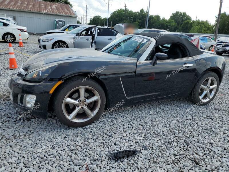 SATURN SKY REDLIN 2009 black  gas 1G8MT35X19Y104425 photo #1