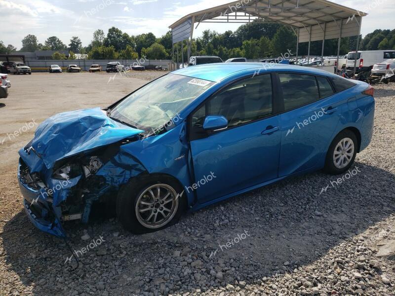 TOYOTA PRIUS NIGH 2022 blue  hybrid engine JTDKAMFU8N3158843 photo #1