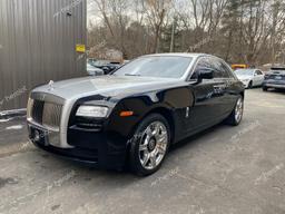 ROLLS-ROYCE GHOST 2011 black sedan 4d gas SCA664S58BUX50046 photo #3