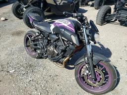 YAMAHA MT07 2019 purple   YARM27E4KA004053 photo #2