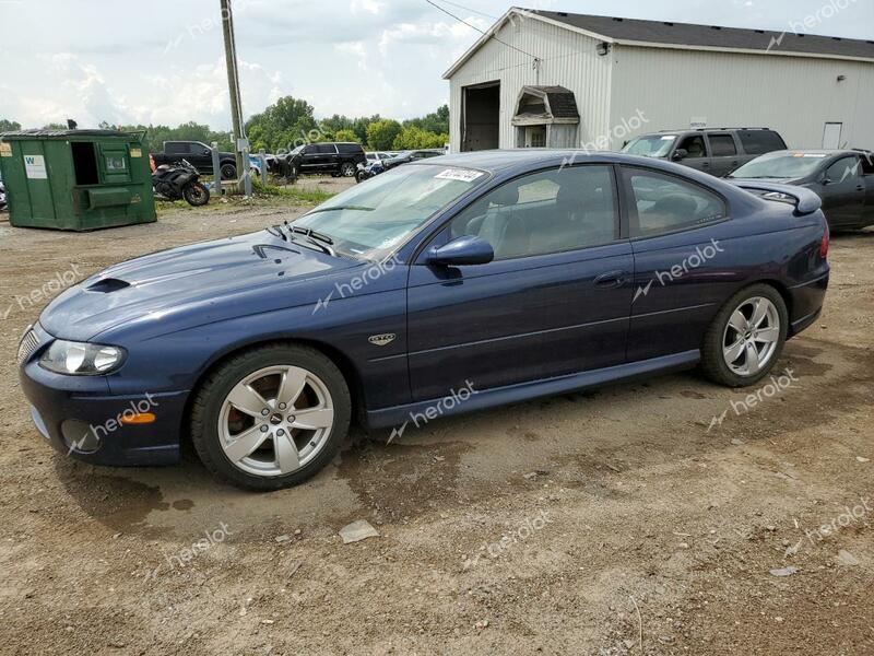 PONTIAC GTO 2005 blue  gas 6G2VX12U55L458539 photo #1