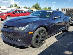 CHEVROLET CAMARO LS 2014 blue  gas 2G1FA1E39E9181220 photo #2