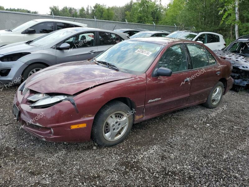 PONTIAC SUNFIRE SL 2003 burgundy  gas 3G2JB52F53S162950 photo #1