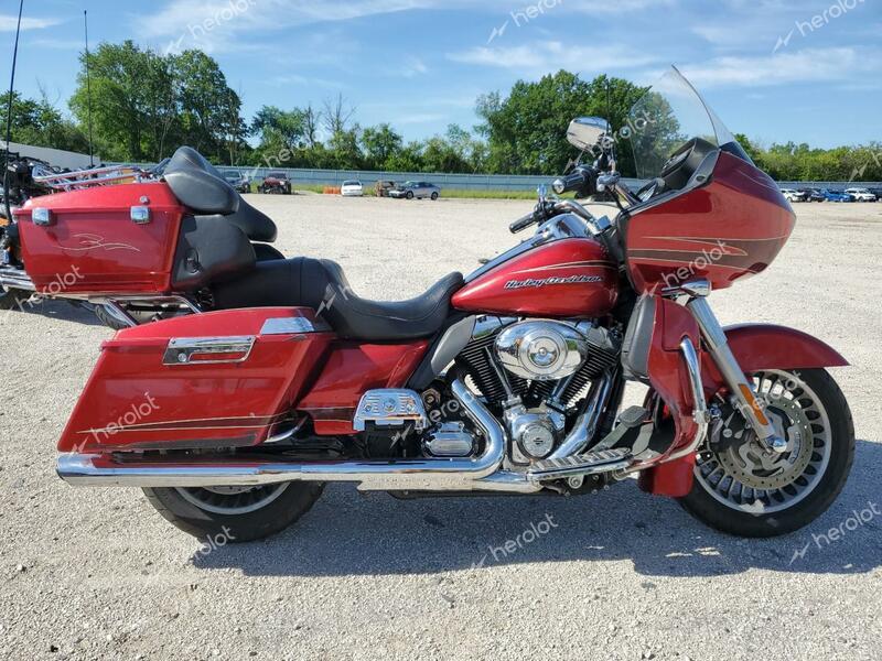 HARLEY-DAVIDSON FLTRU ROAD 2012 red road/str gas 1HD1KGM18CB657761 photo #1