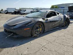 FERRARI 458 ITALIA 2011 black  gas ZFF67NFA6B0180883 photo #2