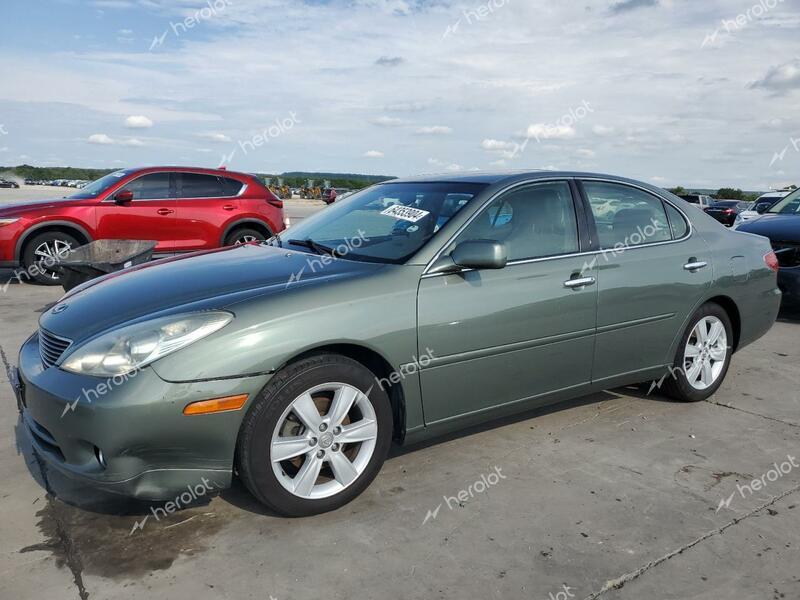 LEXUS ES 330 2005 green  gas JTHBA30G255110951 photo #1