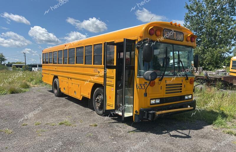 BLUE BIRD SCHOOL BUS 2009 yellow bus diesel 1BABGCPA49F266792 photo #1