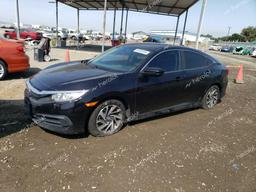 HONDA CIVIC EX 2017 black  gas 2HGFC2F7XHH575216 photo #2