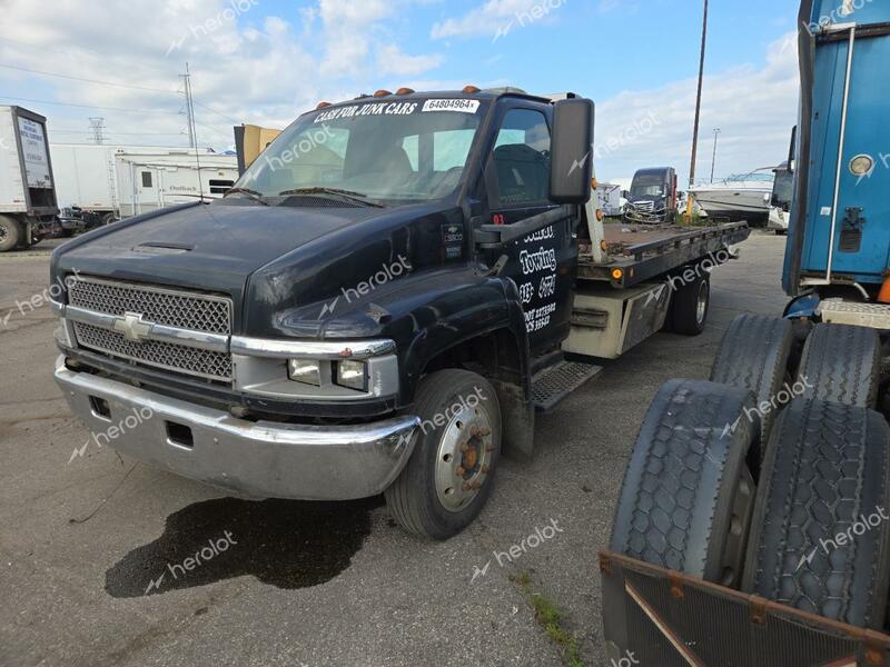 CHEVROLET C5500 C5C0 2003 black chassis diesel 1GBE5E1133F520534 photo #1