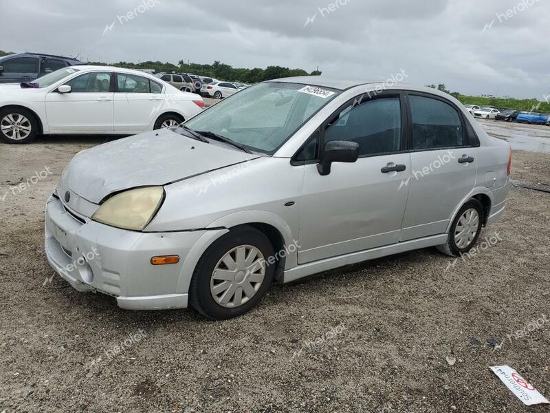 SUZUKI AERIO S 2003 silver  gas JS2RA41S835159891 photo #1