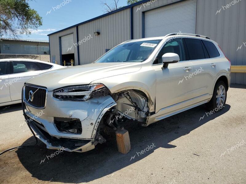 VOLVO XC90 T6 2017 tan  gas YV4A22PK2H1116272 photo #1