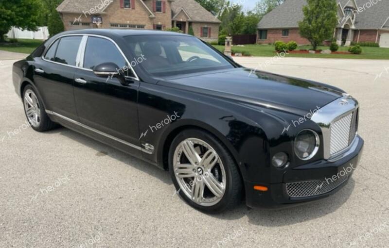 BENTLEY MULSANNE 2011 black sedan 4d gas SCBBB7ZHXBC015274 photo #1