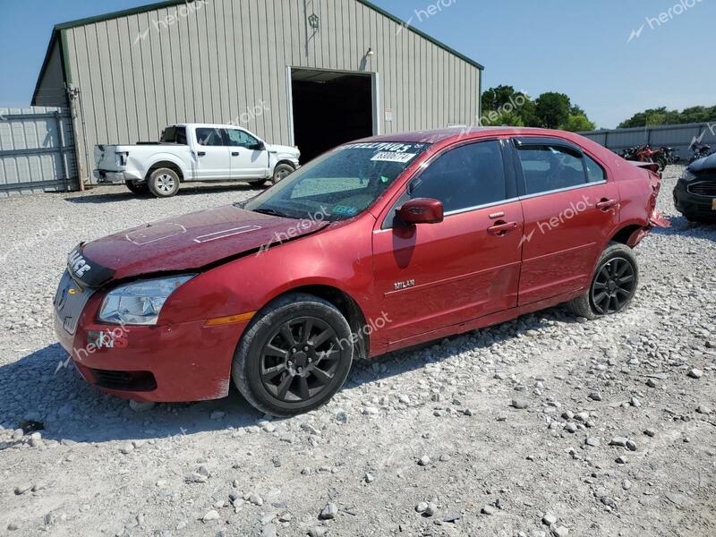 MERCURY MILAN 2008 red sedan 4d gas 3MEHM07ZX8R619078 photo #1