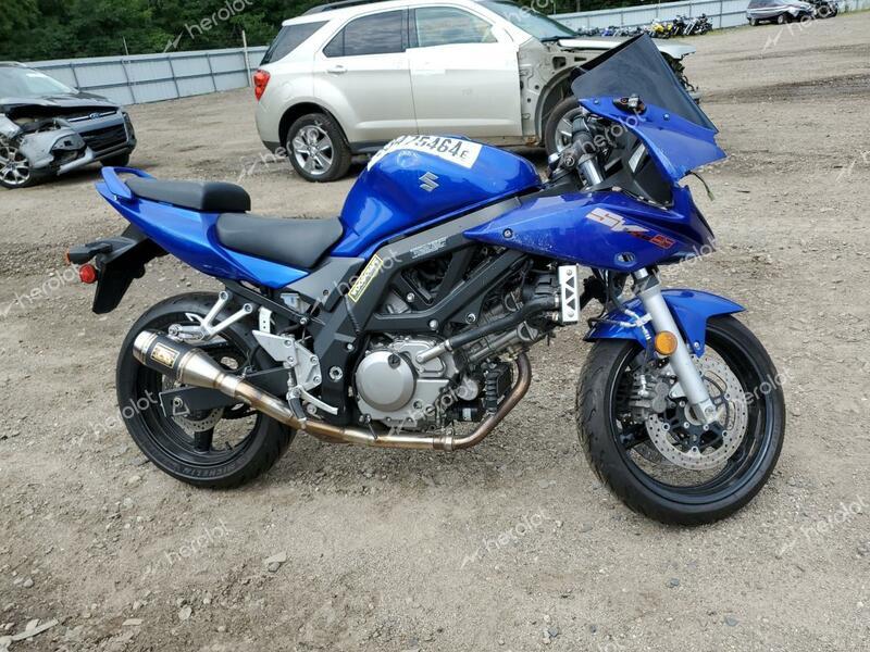 SUZUKI SV650 2007 blue racer gas JS1VP53AX72104605 photo #1