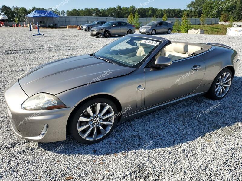 JAGUAR XK PORTFOL 2010 gray  gas SAJWA4GB3ALB35046 photo #1