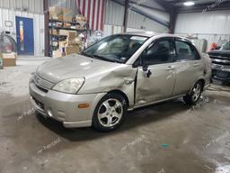 SUZUKI AERIO LX 2004 tan  gas JS2RB61S345200194 photo #2