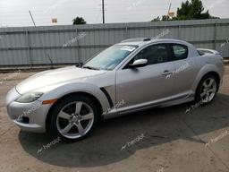 MAZDA RX-8 2004 silver  gas JM1FE17N240125705 photo #2