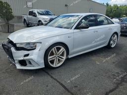 AUDI A6 PREMIUM 2016 white  gas WAUFGAFC8GN066061 photo #2