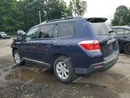 TOYOTA HIGHLANDER 2012 blue 4dr spor gas 5TDBK3EHXCS121008 photo #3