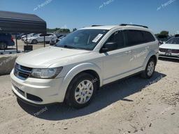 DODGE JOURNEY SE 2018 white  gas 3C4PDCAB4JT533123 photo #2