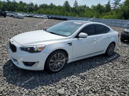 KIA CADENZA LU 2016 white sedan 4d gas KNALN4D72G5213622 photo #2