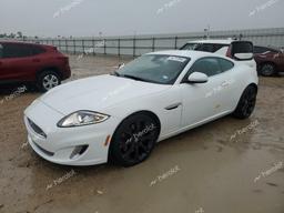 JAGUAR XK 2014 white  gas SAJWA4FBXELB53423 photo #2