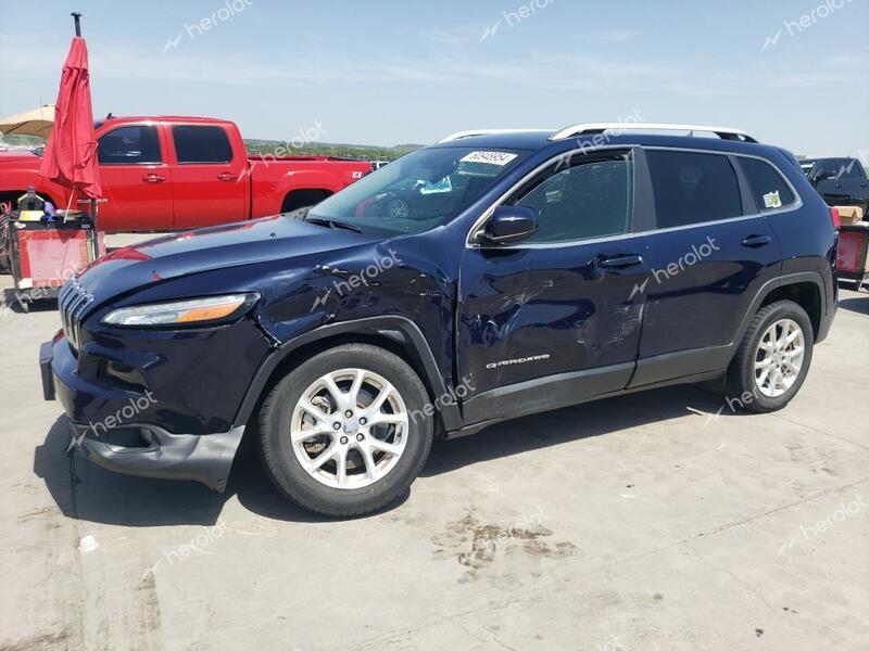 JEEP CHEROKEE L 2016 blue  flexible fuel 1C4PJLCS3GW167972 photo #1