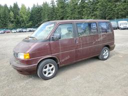 VOLKSWAGEN EUROVAN GL 1993 maroon  gas WV2KC0708PH104044 photo #2