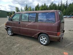 VOLKSWAGEN EUROVAN GL 1993 maroon  gas WV2KC0708PH104044 photo #3