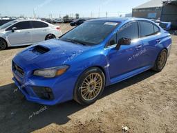 SUBARU WRX STI 2015 blue  gas JF1VA2L64F9802527 photo #2