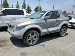 ISUZU VEHICROSS 2001 silver 2dr spor gas JACCN57X317D00334 photo #2