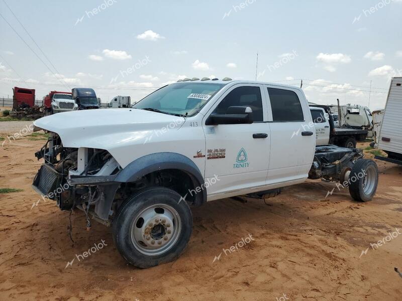 RAM 4500 2017 white crew cha diesel 3C7WRLEL4HG510429 photo #1