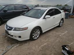 ACURA TSX 2006 white  gas JH4CL96886C020265 photo #2