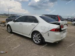 ACURA TSX 2006 white  gas JH4CL96886C020265 photo #3