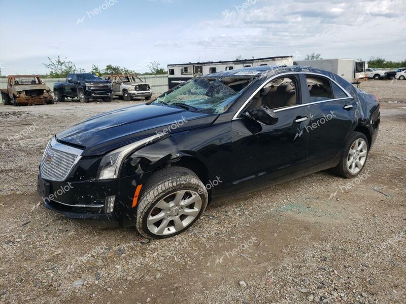 CADILLAC ATS PERFOR 2015 black  gas 1G6AJ5SX3F0126289 photo #1