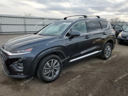 HYUNDAI SANTA FE S 2020 charcoal  gas 5NMS33AD9LH182918 photo #2