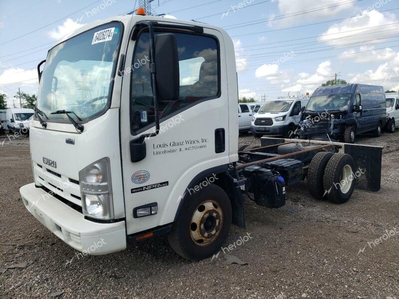 ISUZU NPR HD 2014 white tilt cab diesel JALC4W164E7005061 photo #1